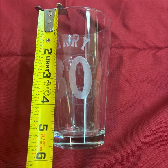 Stephen Curry #30 Golden State Warriors Etched Glass Tumbler - Picture 3 of 4